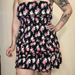 Papaya floral dress